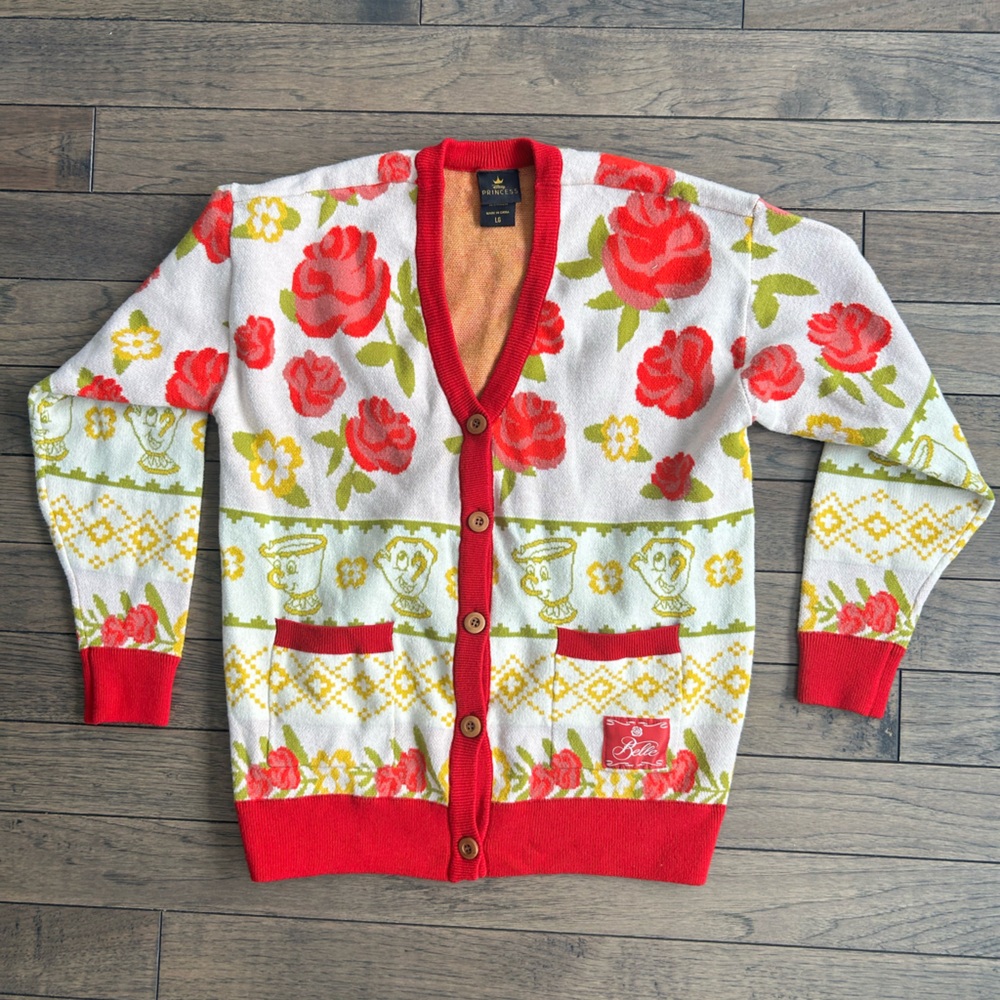 Disney Princess Boxlunch Belle cardigan